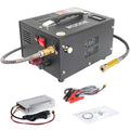 NUOGE Pcp Air Compressor,4500Psi 12V DC or 110V AC W/Converter Paintball/Scuba Tank Compressor Pump