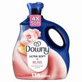 (3 pack) Downy Ultra Soft Liquid Fabric Softener, Bliss, Sparkling Amber and Rose, 93 fl oz, 138 Loads