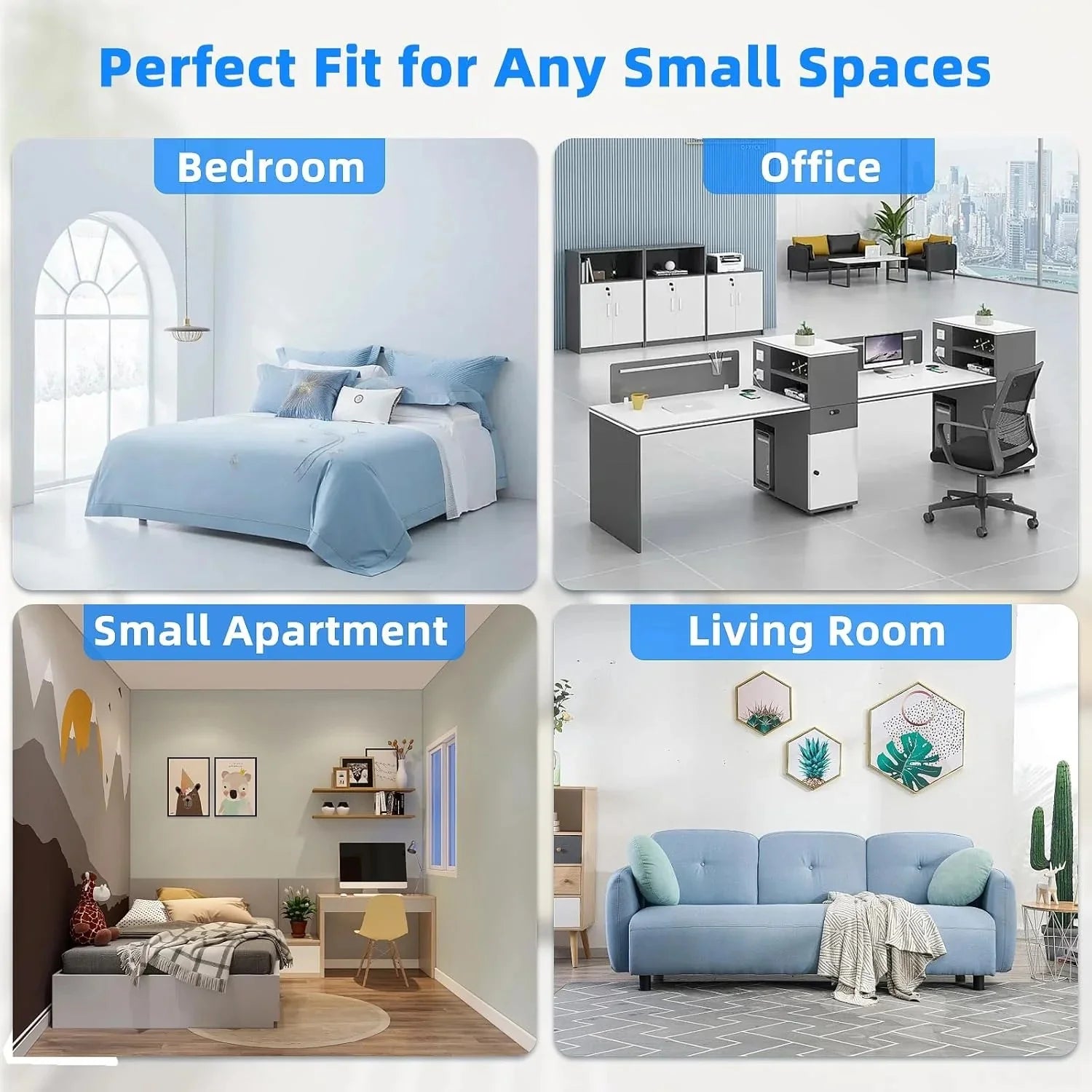 Antarctic Star 12,000 BTU U-shaped window air conditioner, cools rooms up to 550 square feet with 6 modes, 24-hour timer, ultra-quiet window air conditioner