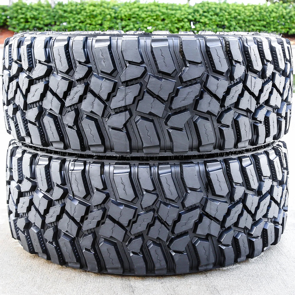 Set of 4 Cooper Discoverer STT Pro 285/75R16 126/123Q E 10 Ply m/t mud Light Truck Tires
