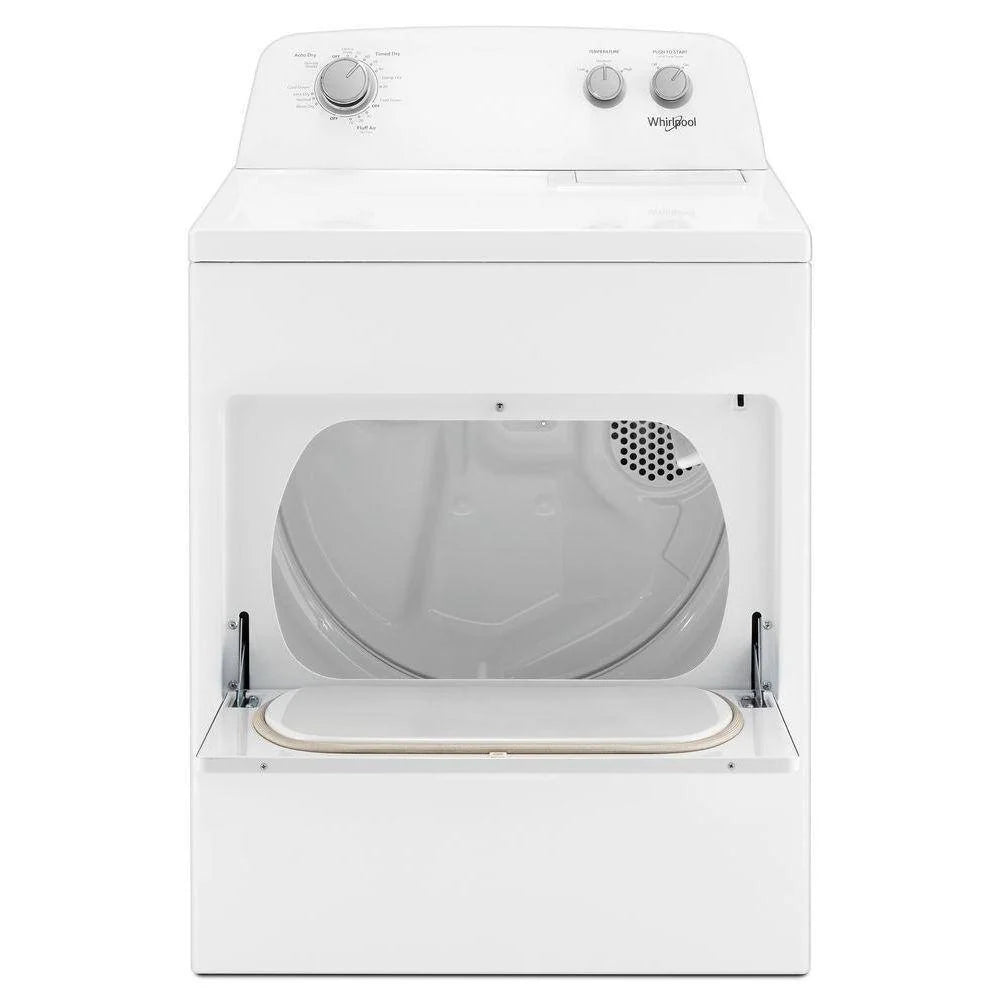 Whirlpool 7.0 cu. ft. electric clothes dryer, AutoDry? system, Wrinkle Shield?, white (2025 model year)