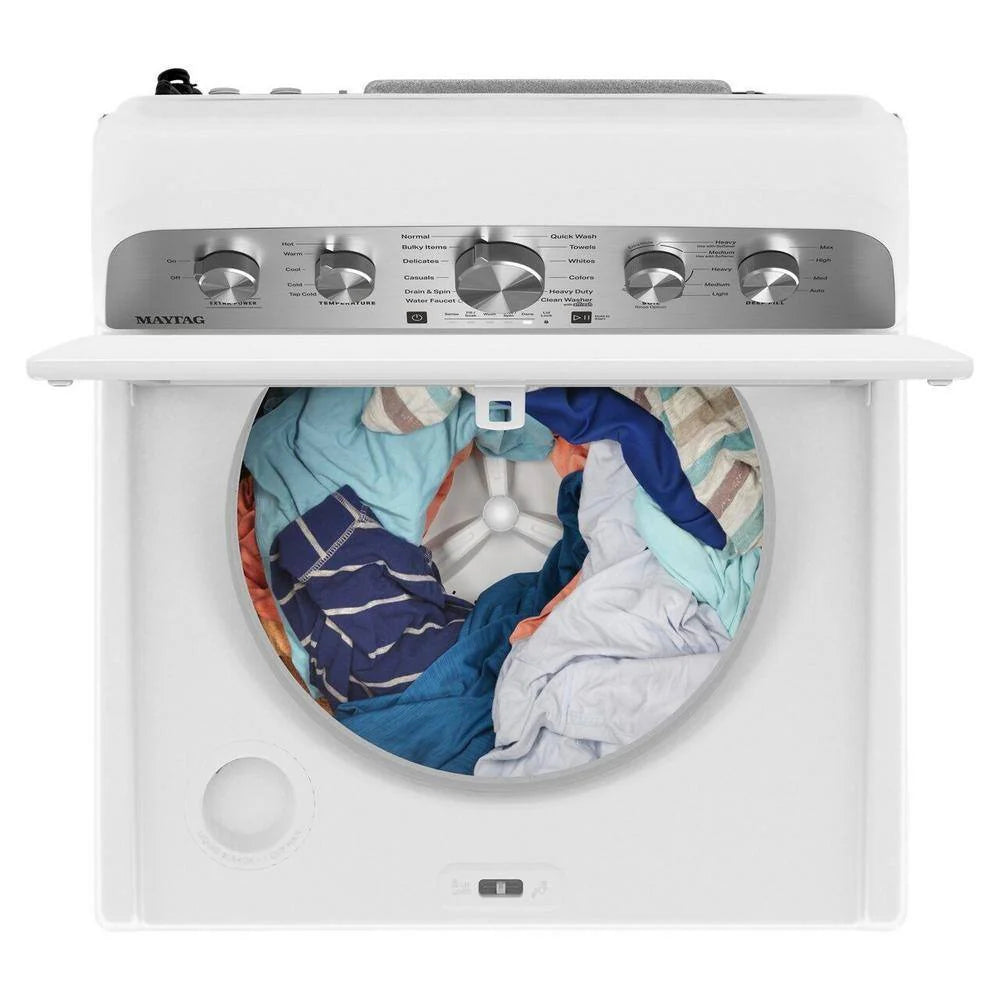 Maytag Top-Loading Washing Machine with 4.8 Cubic Foot Capacity and Extra Power Boost, White �C MVW5430MW