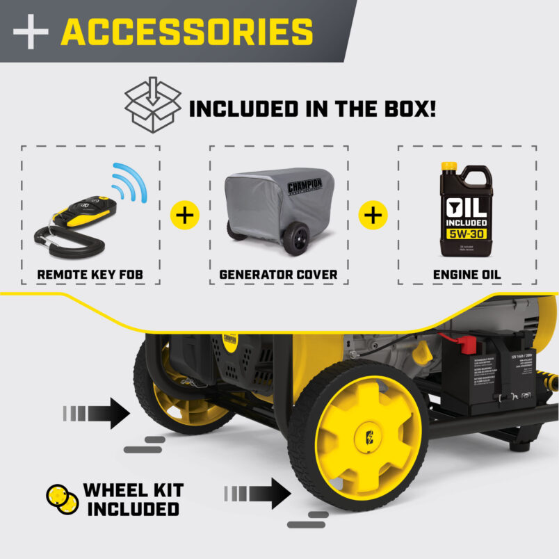 9000W Wireless Start Generator with CO Shield?