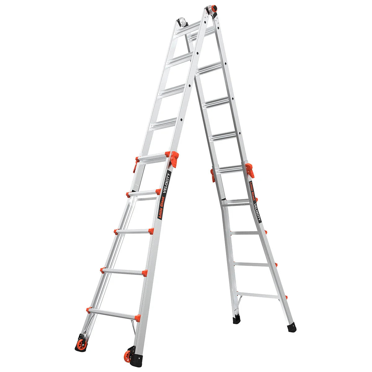 Little Giant Model 22 Aluminum Multi-Use Ladder, Type 1A - 300 lbs. Rated