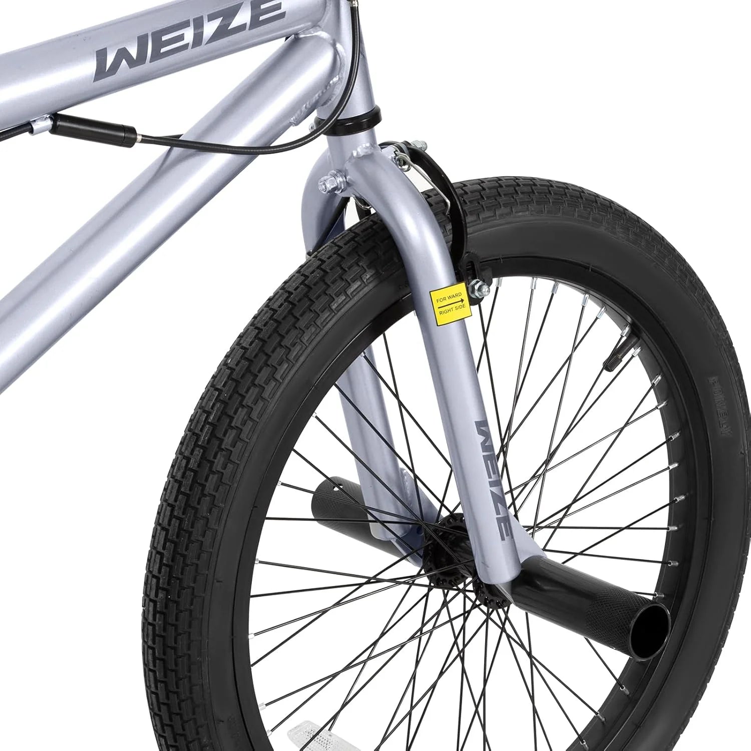 WEIZE Freestyle BMX Bicycle 20 Inch Stunt Bike for Kids and Adults Men and Women High Strength Steel Frame 360 Degree Rotor Freestyle