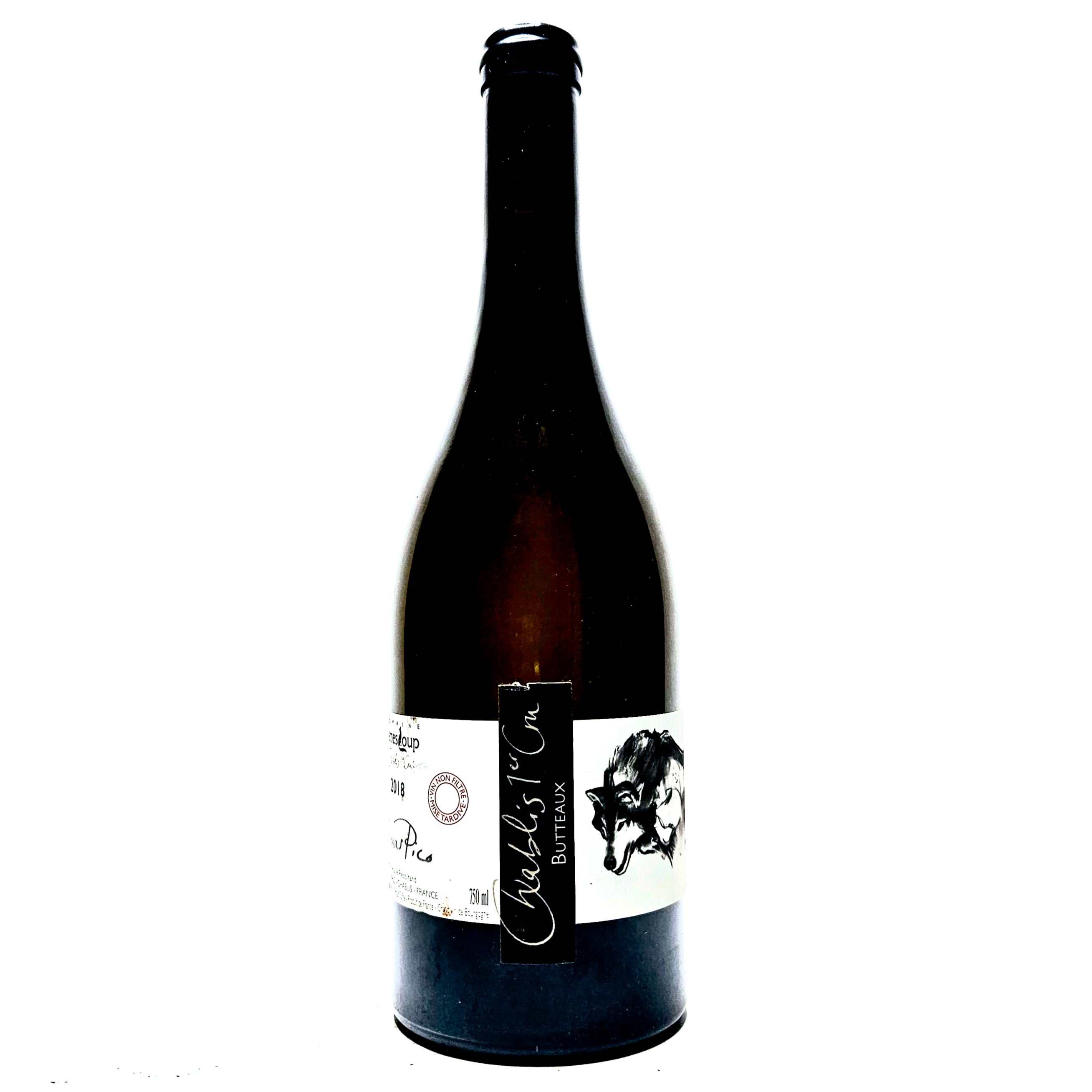 <p>Chardonnay<br>Butteaux Chablis 1er Cru 2018<br>Pattes Loup</p>