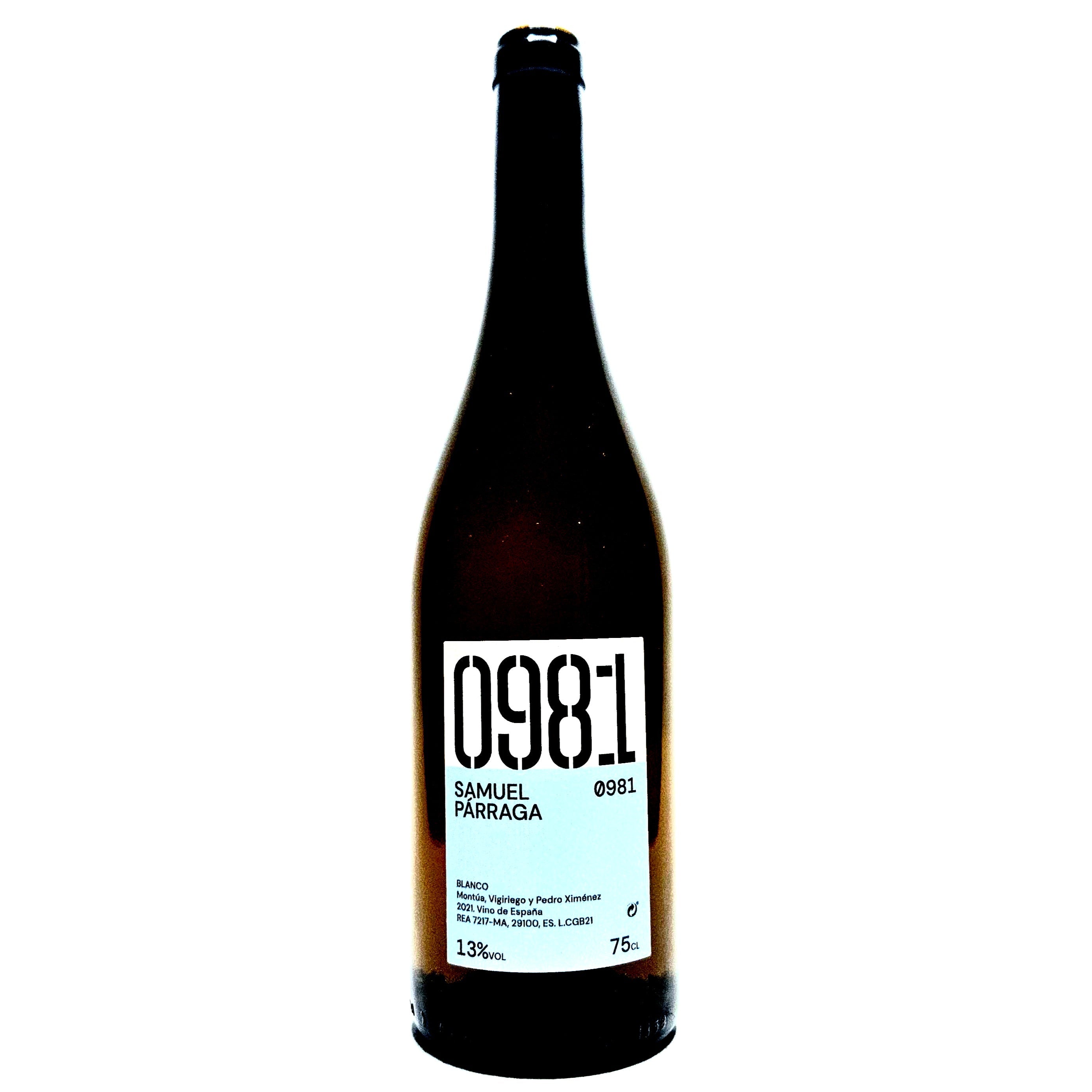 <p>Pedro Ximenez blend<br>0981 Blanco 2021<br>Parraga</p>