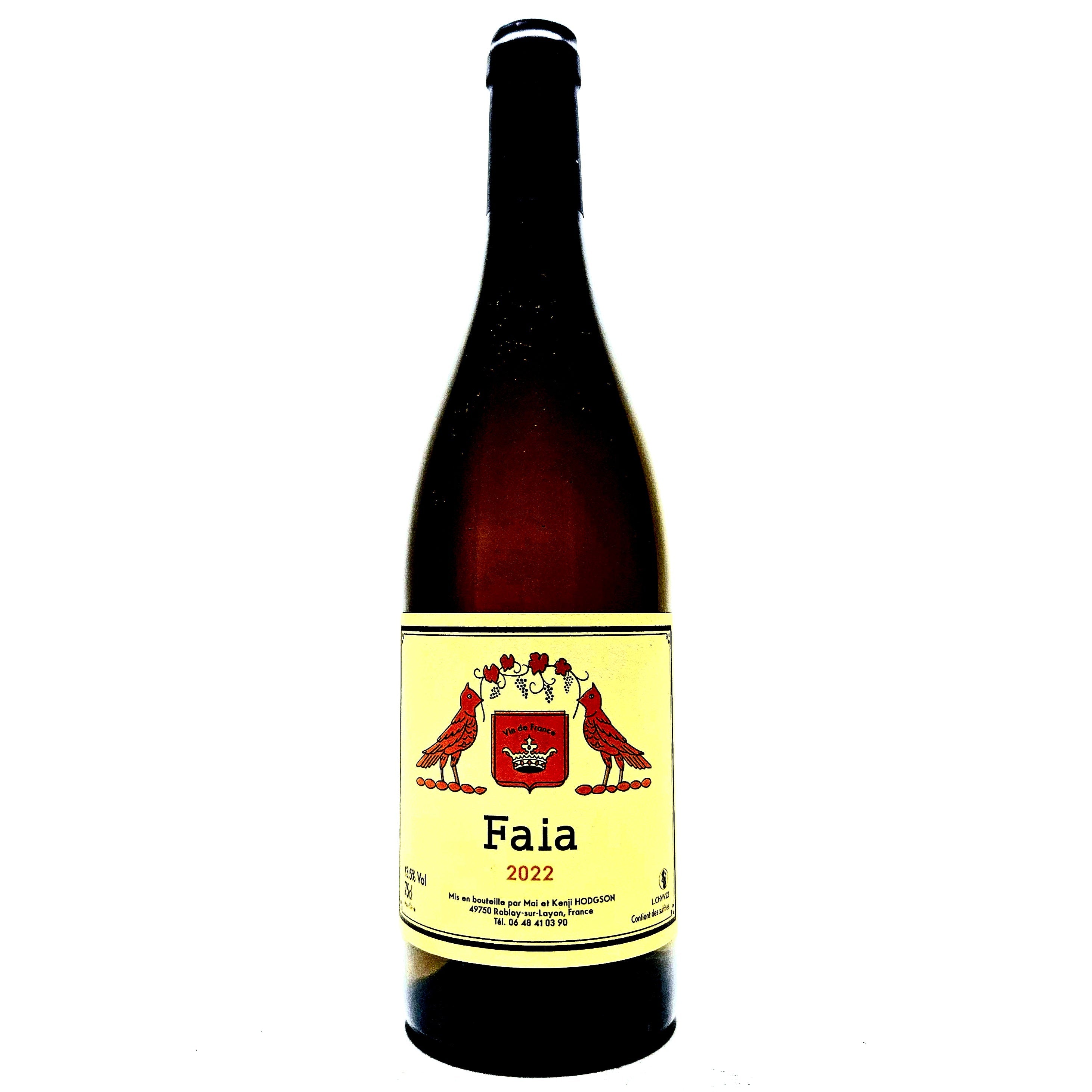 <p>Chenin Blanc<br>Faia 2022<br>Vins Hodgson</p>