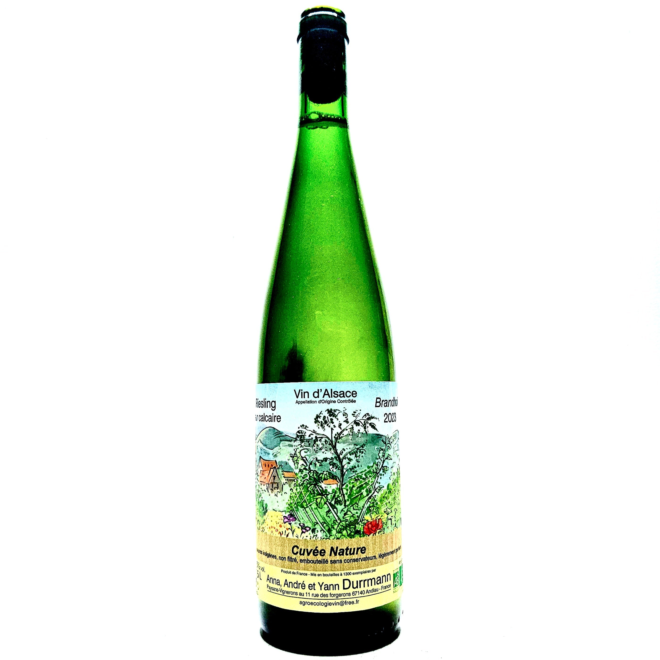 <p>Riesling<br>Sur Calcaire 2023<br>Durrmann</p>