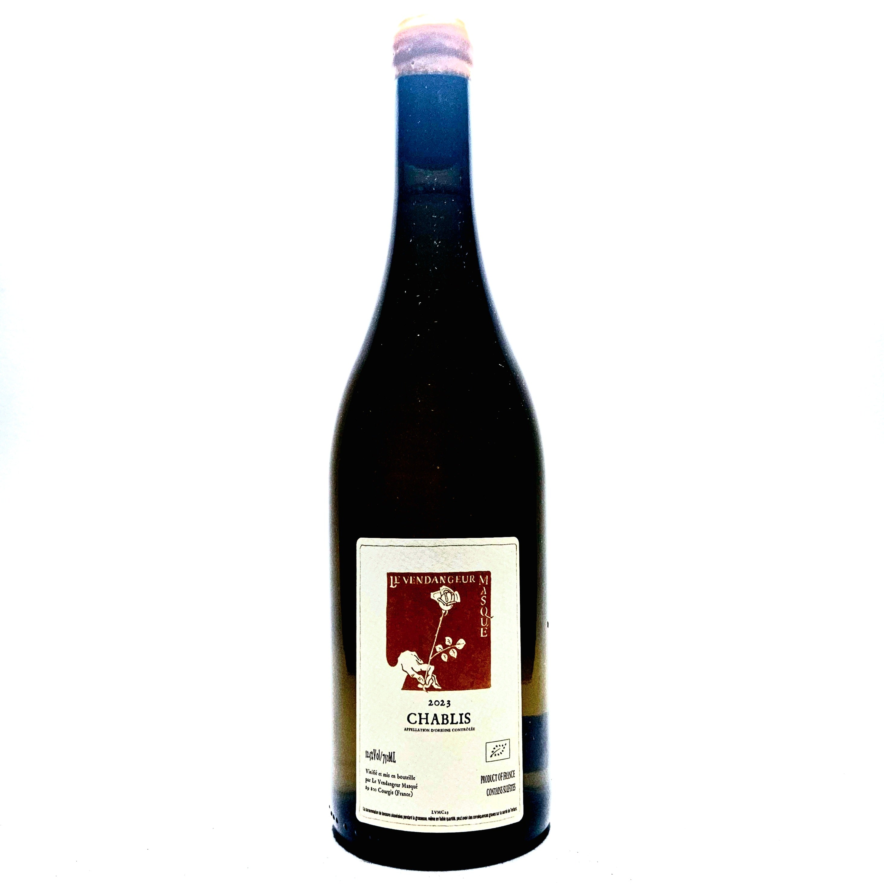 <p>Chardonnay<br>Le Vendangeur Masqué Chablis 2023<br>De Moor</p>