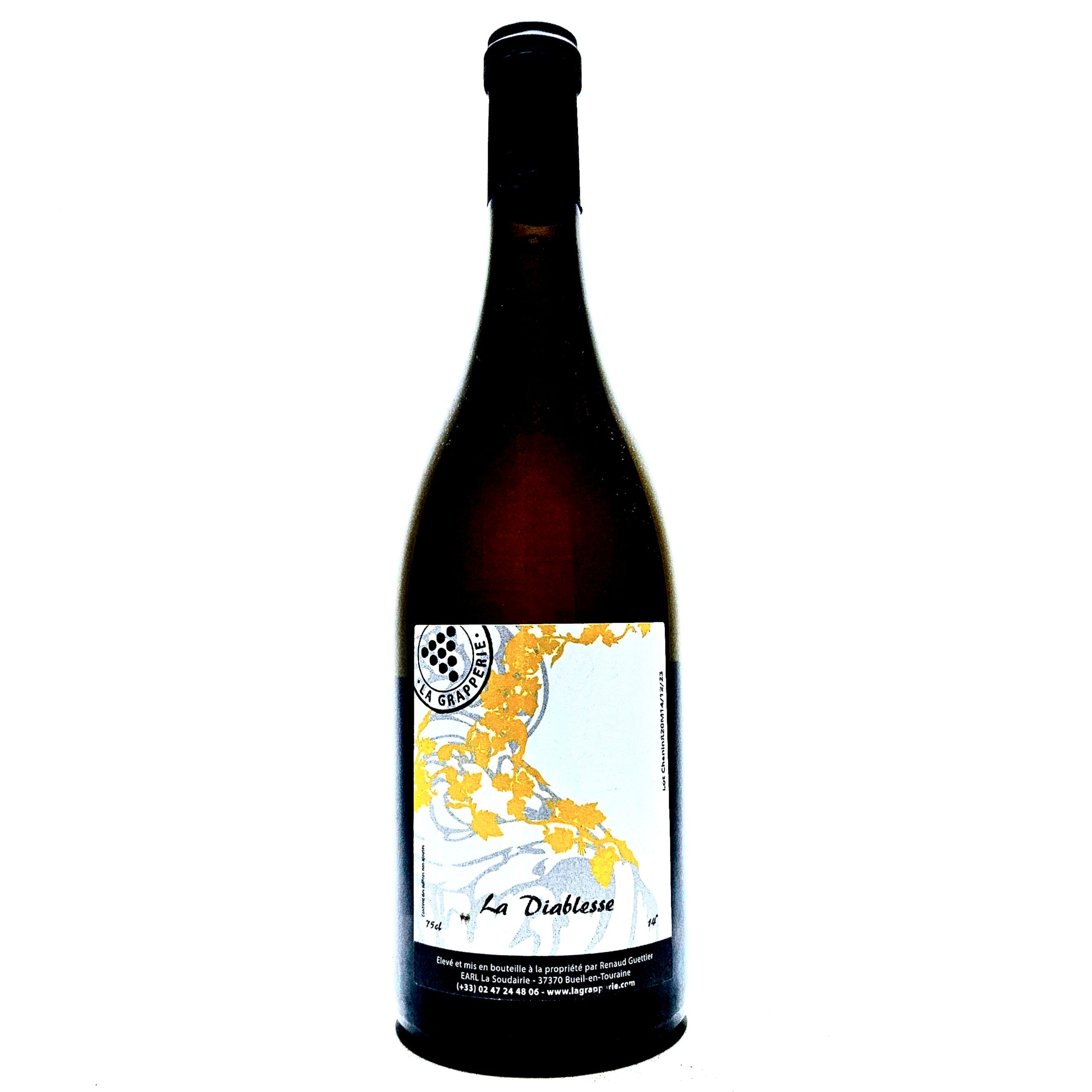 <p>Chenin Blanc<br>Le Diablesse 2020<br>La Grapperie</p>