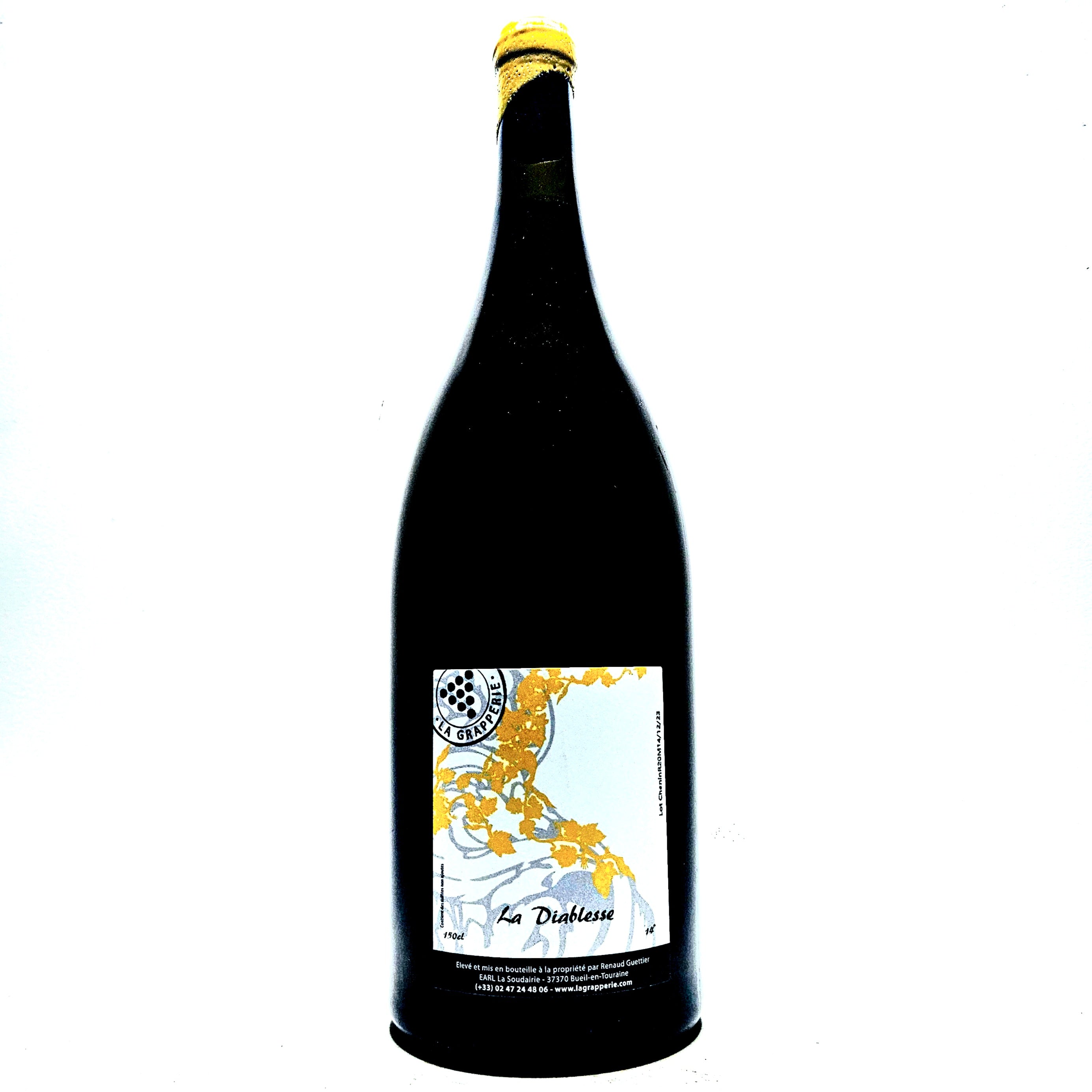 <p>Chenin Blanc<br>Le Diablesse 2020 magnum<br>La Grapperie</p>