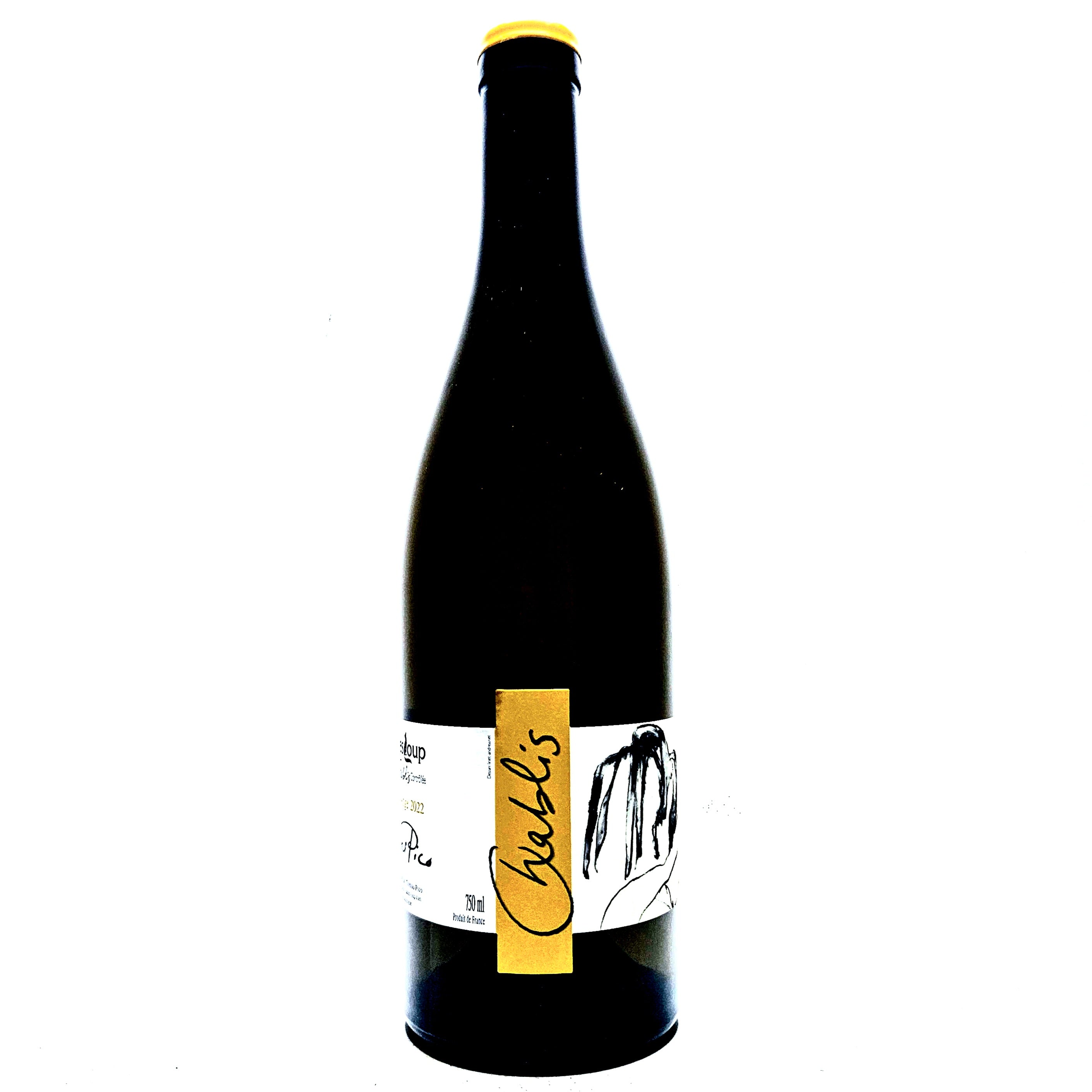 <p>Chardonnay<br>Chablis Vent d'Ange 2022<br>Pattes Loup</p>