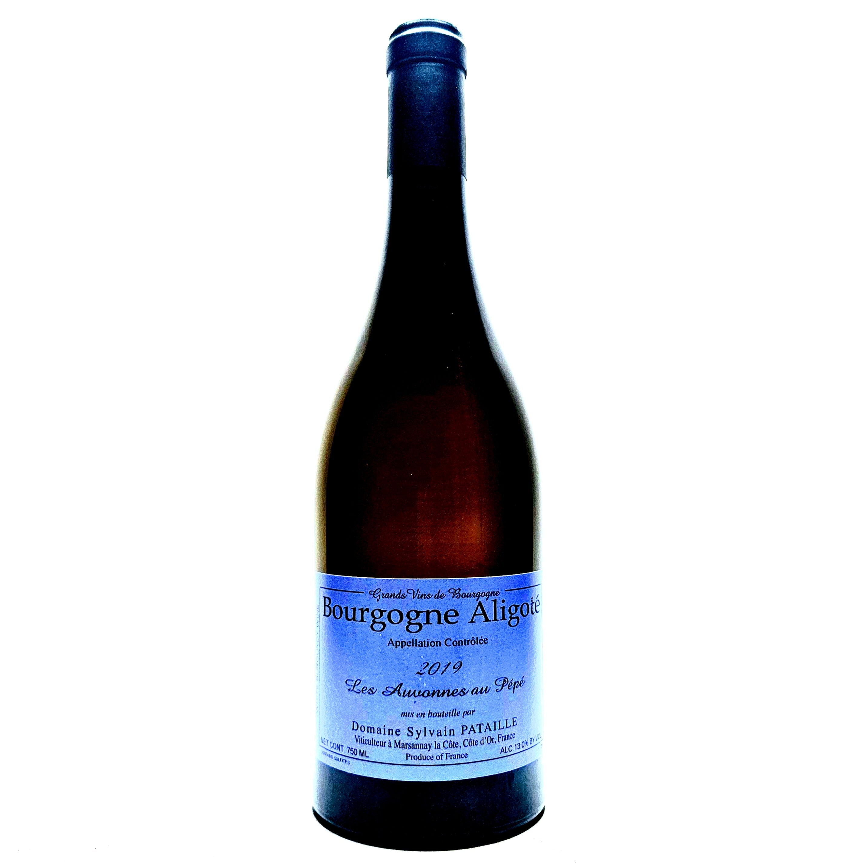 <p>Aligoté<br>Auvonnes Au Pepé 2019<br>Sylvain Pataille</p>