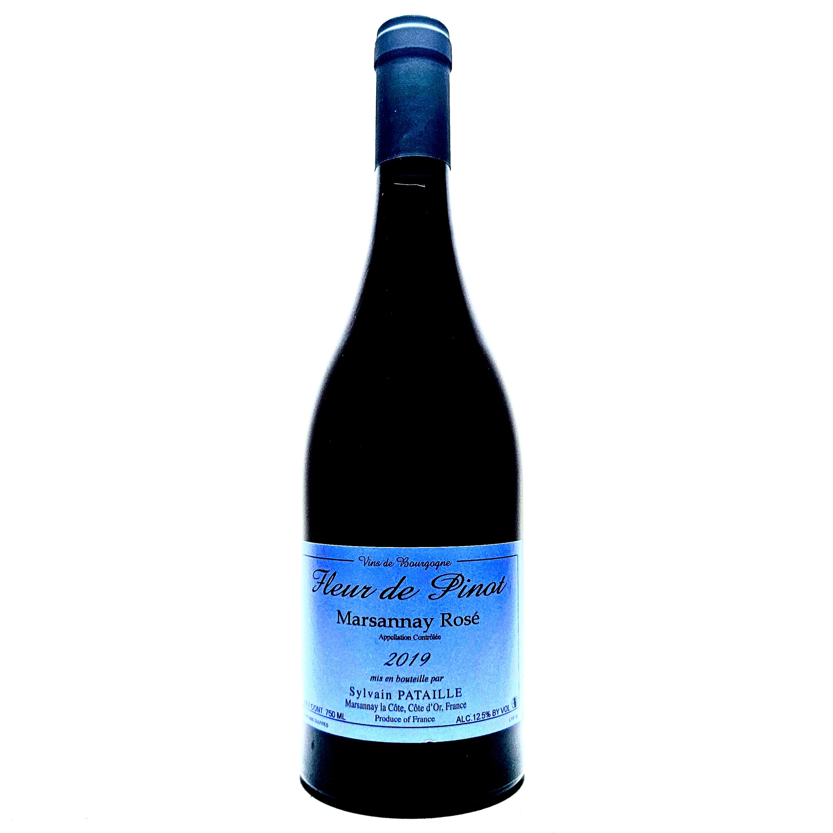 <p>Pinot Noir / Pinot Beurot<br>Fleur de Pinot Marsannay Rosé 2019<br>Sylvain Pataille</p>