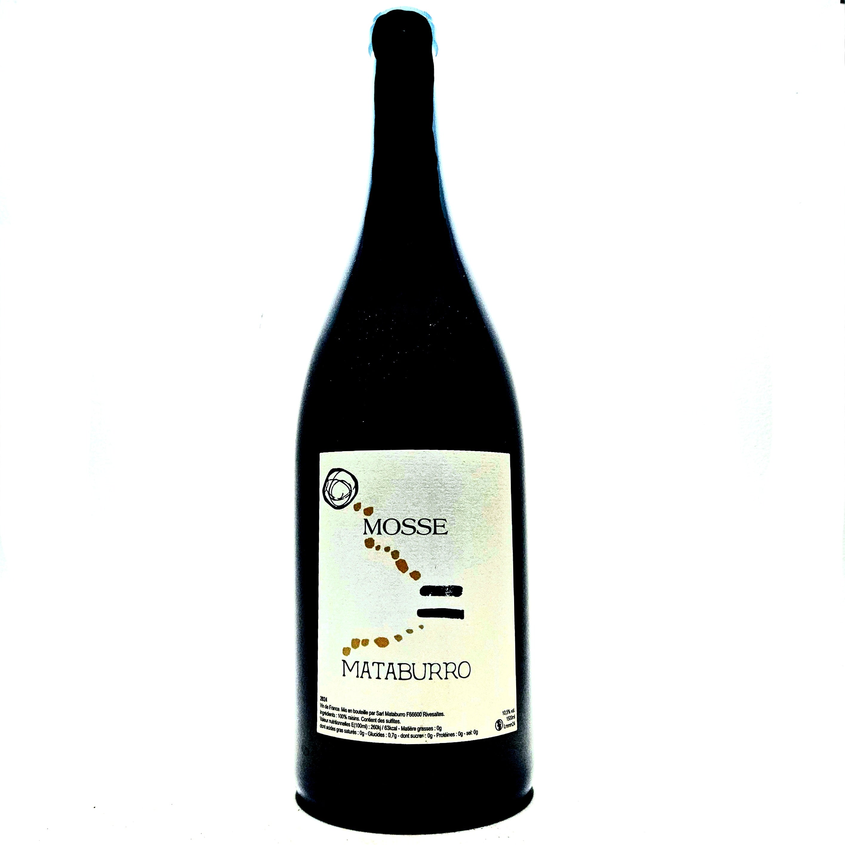 <p>Chenin Blanc / Macabeo<br>Mata Mosse 2024 magnum<br>Mataburro x Mosse</p>