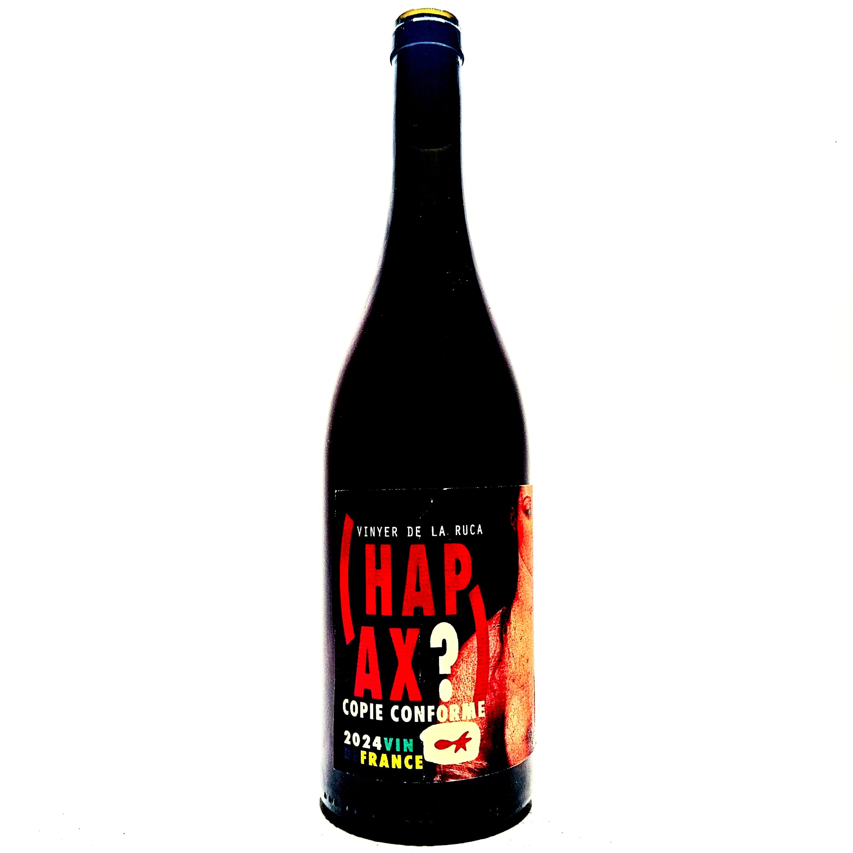 <p>Grenache blend<br>Hapax 2024<br>Vinyer de la Ruca</p>