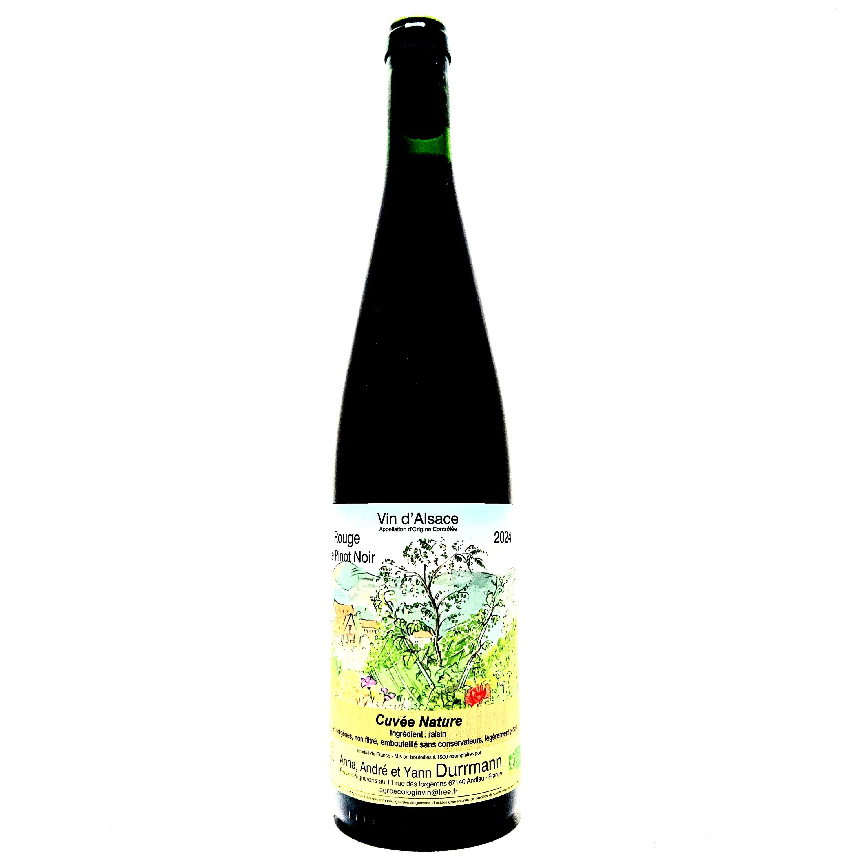 <p>Pinot Noir<br>Rouge de Pinot Noir 2024<br>Durrmann</p>