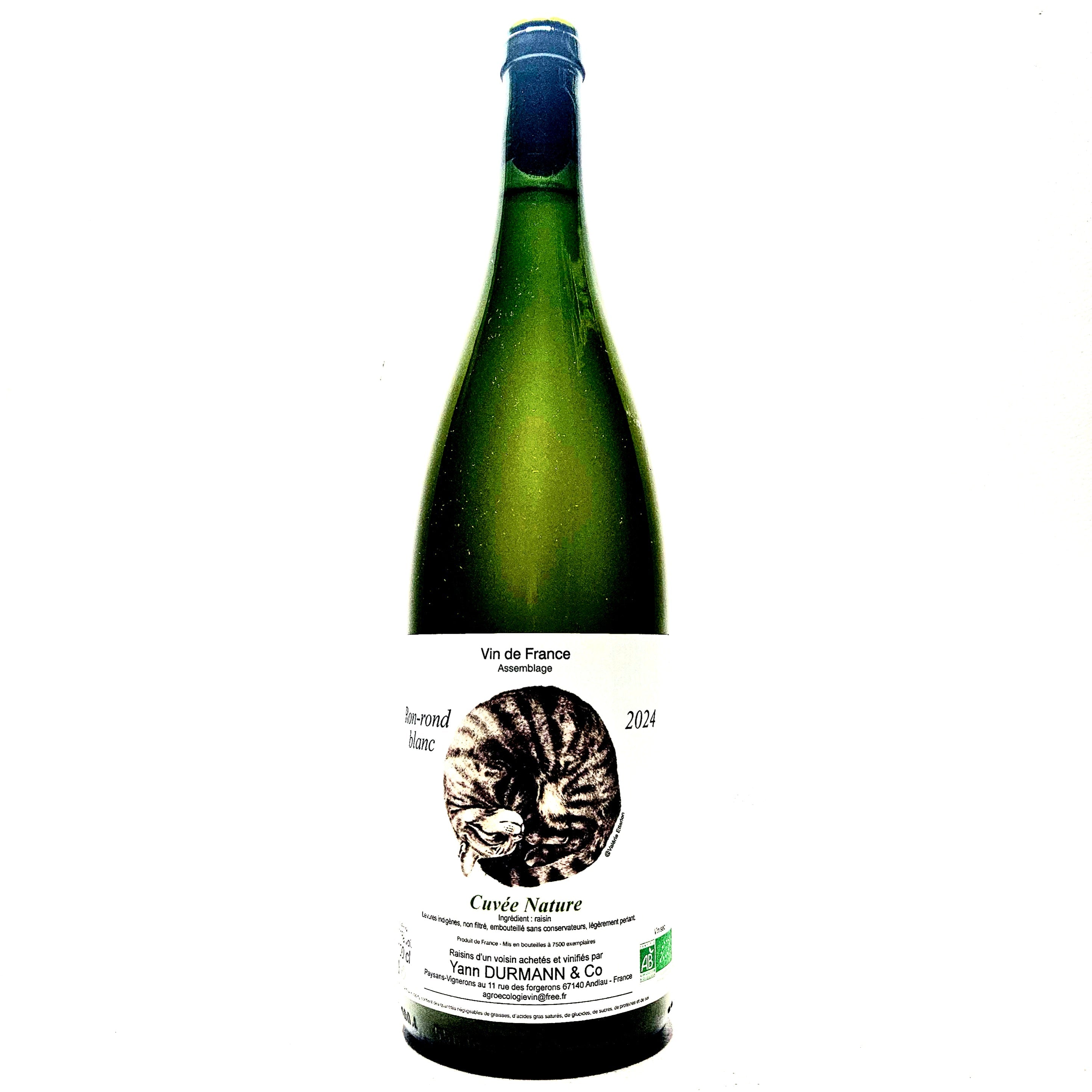<p>Pinot Blanc / Riesling blend<br>Ron-Rond le Litron Blanc 2024 litre<br>Durrmann</p>