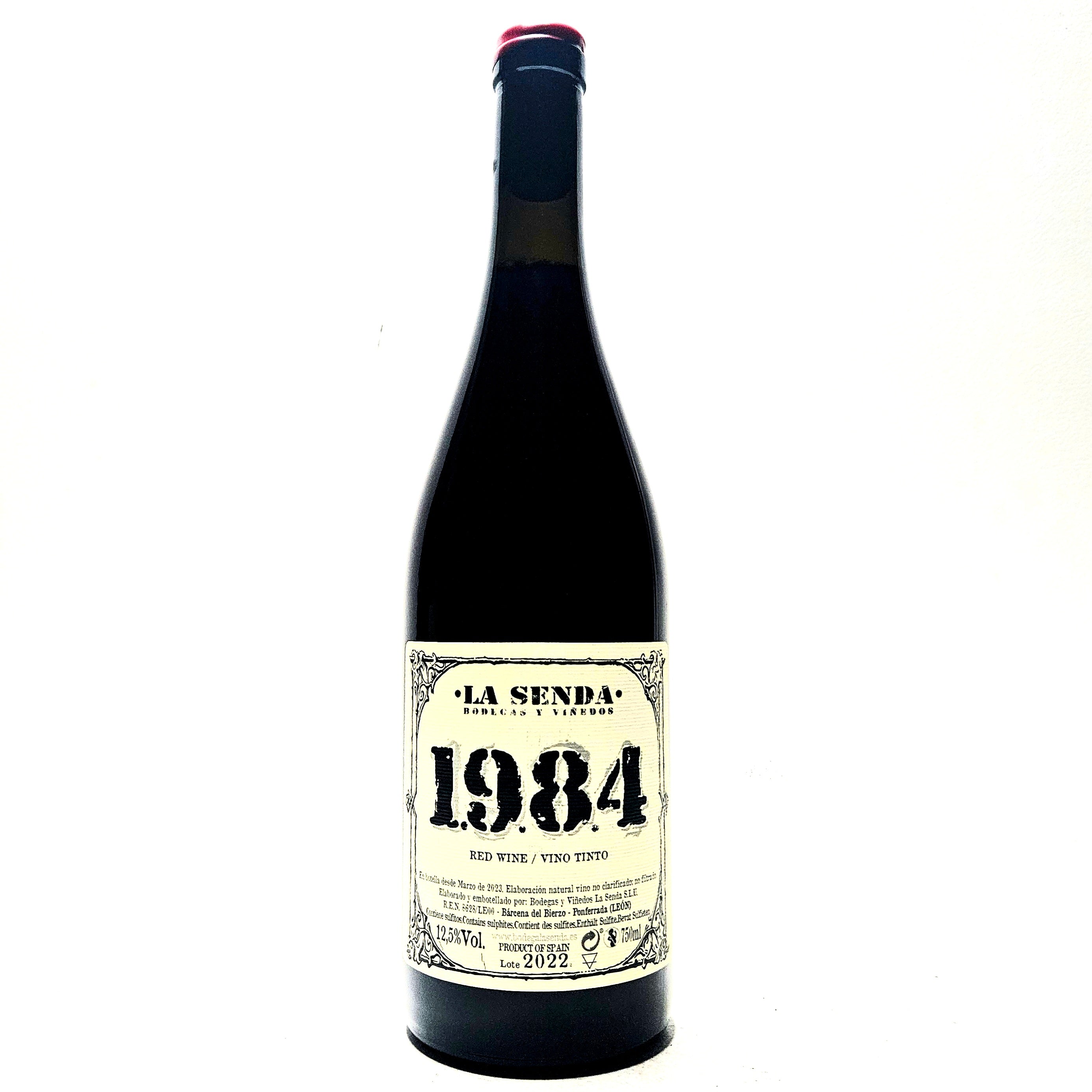<p>Mencia<br>1984 2022<br>La Senda</p>