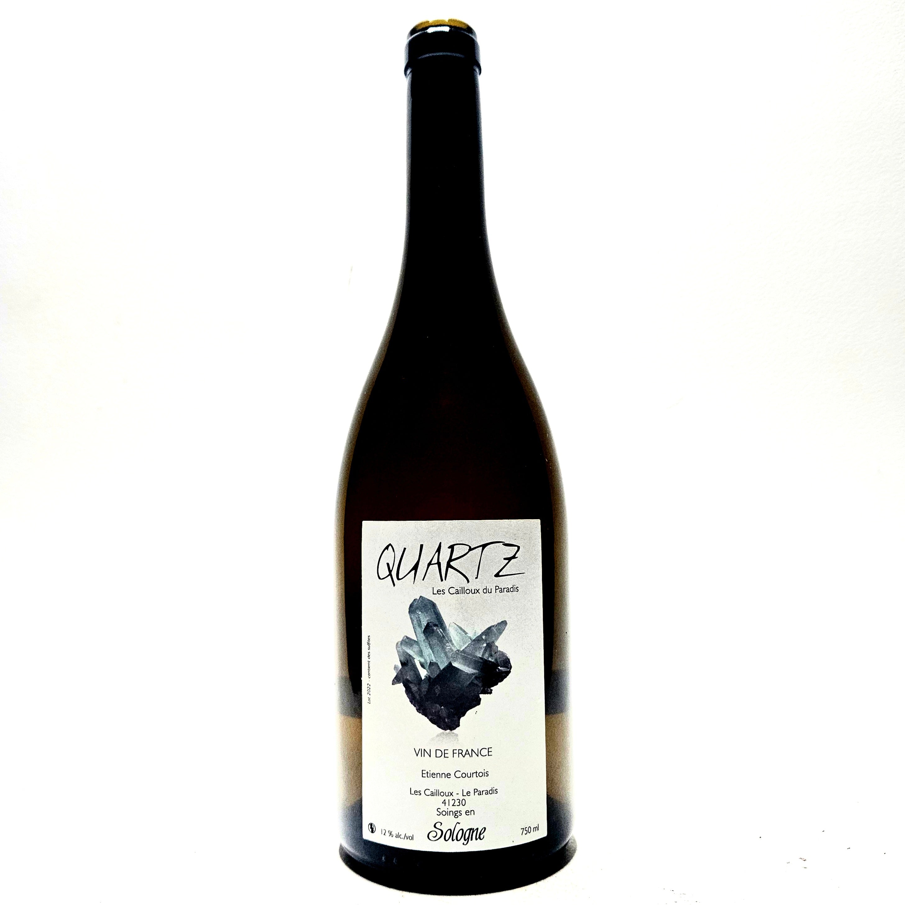 <p>Sauvignon Blanc<br>Quartz 2022<br>Les Cailloux du Paradis</p>