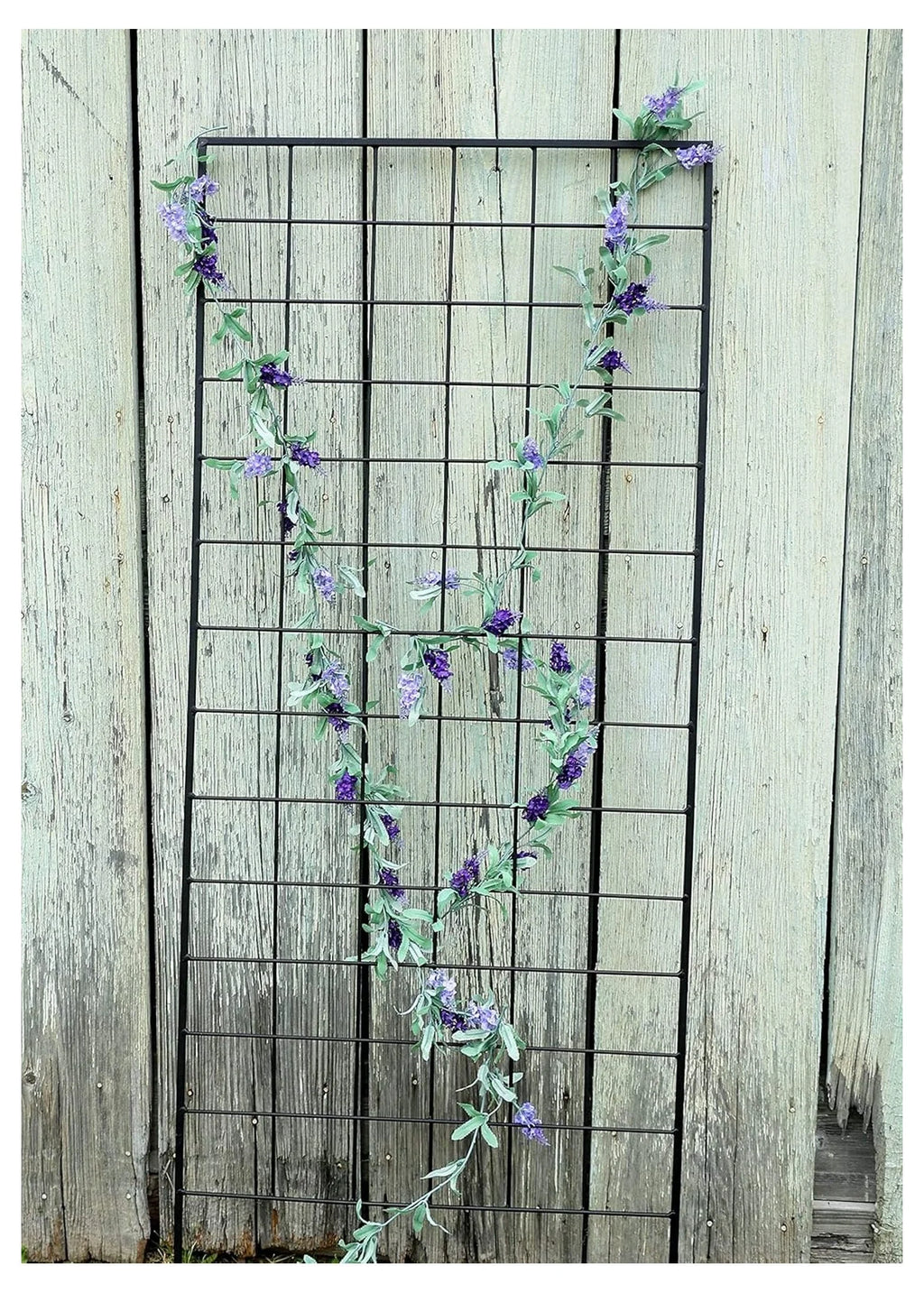American Garden Works STNMB Narrow Screen Trellis, Black 64.25"H Trellis,Garden