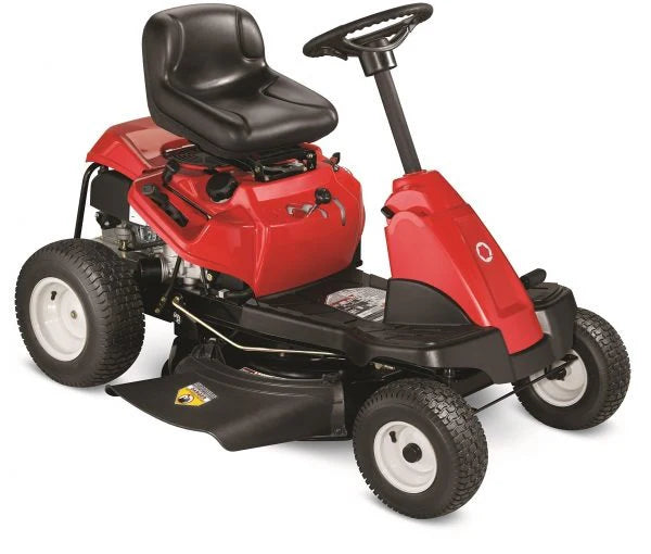 Troy-Bilt TB30 382 cm3 ride-on lawnmower with 6 gears, fully refurbished, compact design, adjustable height
