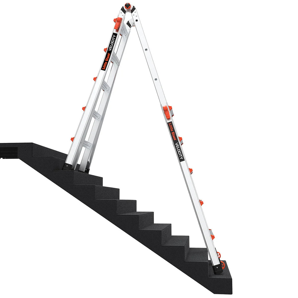 Little Giant Model 22 Aluminum Multi-Use Ladder, Type 1A - 300 lbs. Rated