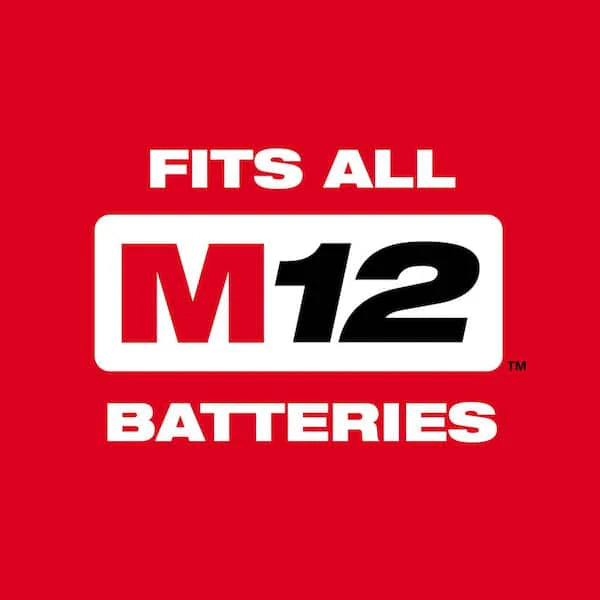 M12 FUEL 12V Lithium-Ion Cordless 3/8 in. Ratchet and 1/4 in. Impact Driver Kit (2-Tool) w/Batteries, Charger & Bag