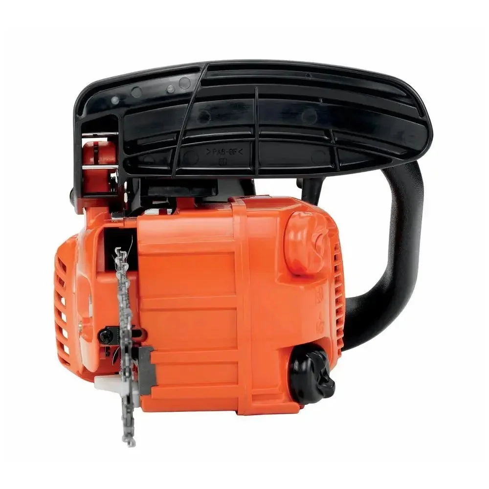 12-inch (30.5 cm) petrol two-stroke chainsaw with 26.9 cm3 displacement and top handle