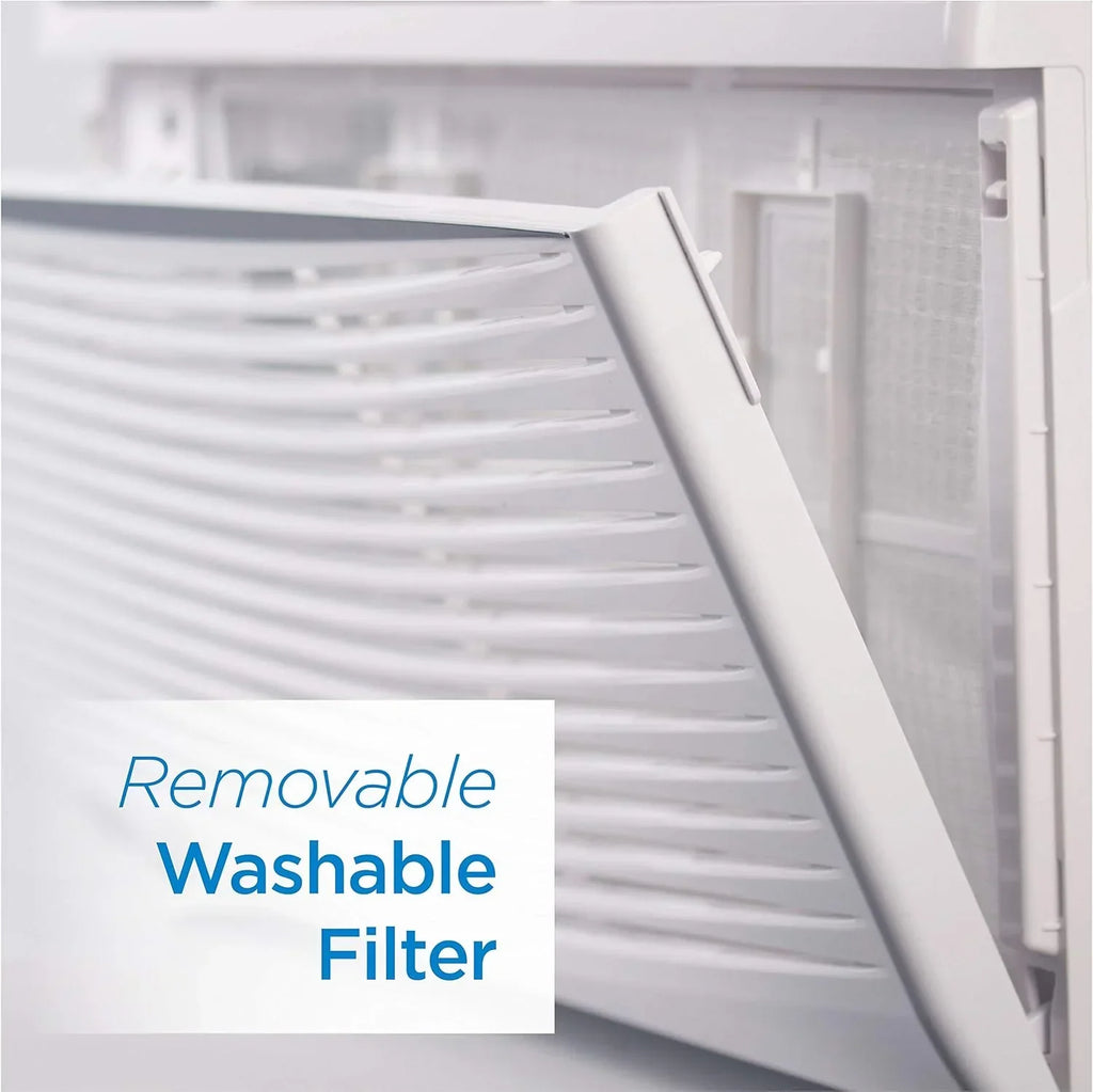 BLACK+DECKER Window Air Conditioner 5000 BTU Cools Up to 150 Square Feet AC Mechanical Controls