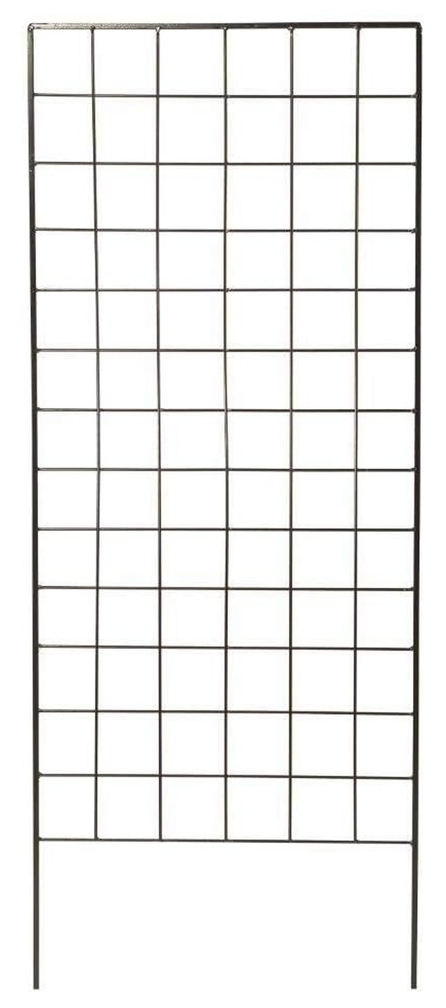 American Garden Works STNMB Narrow Screen Trellis, Black 64.25"H Trellis,Garden