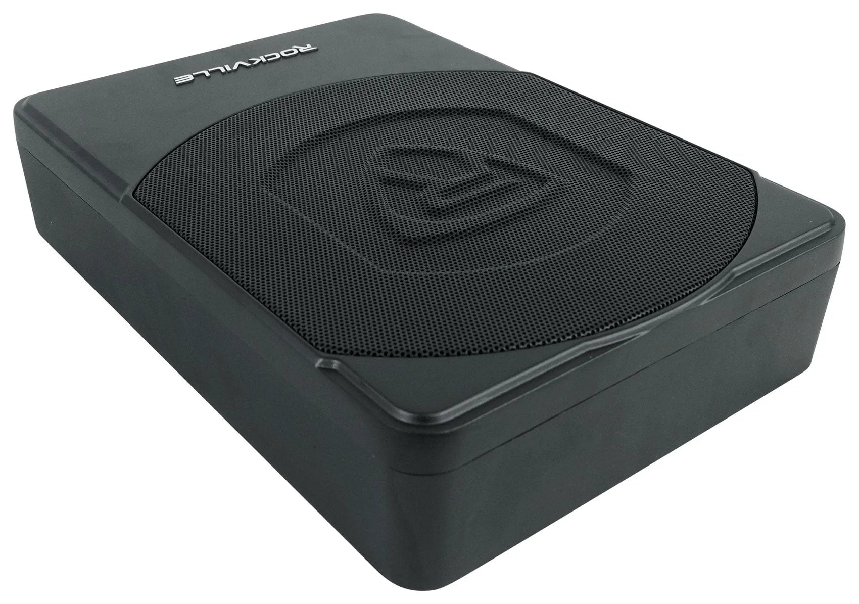 Rockville SS10P 10" 800w Slim Under-Seat Powered Car/Truck Subwoofer Sub+Amp Kit