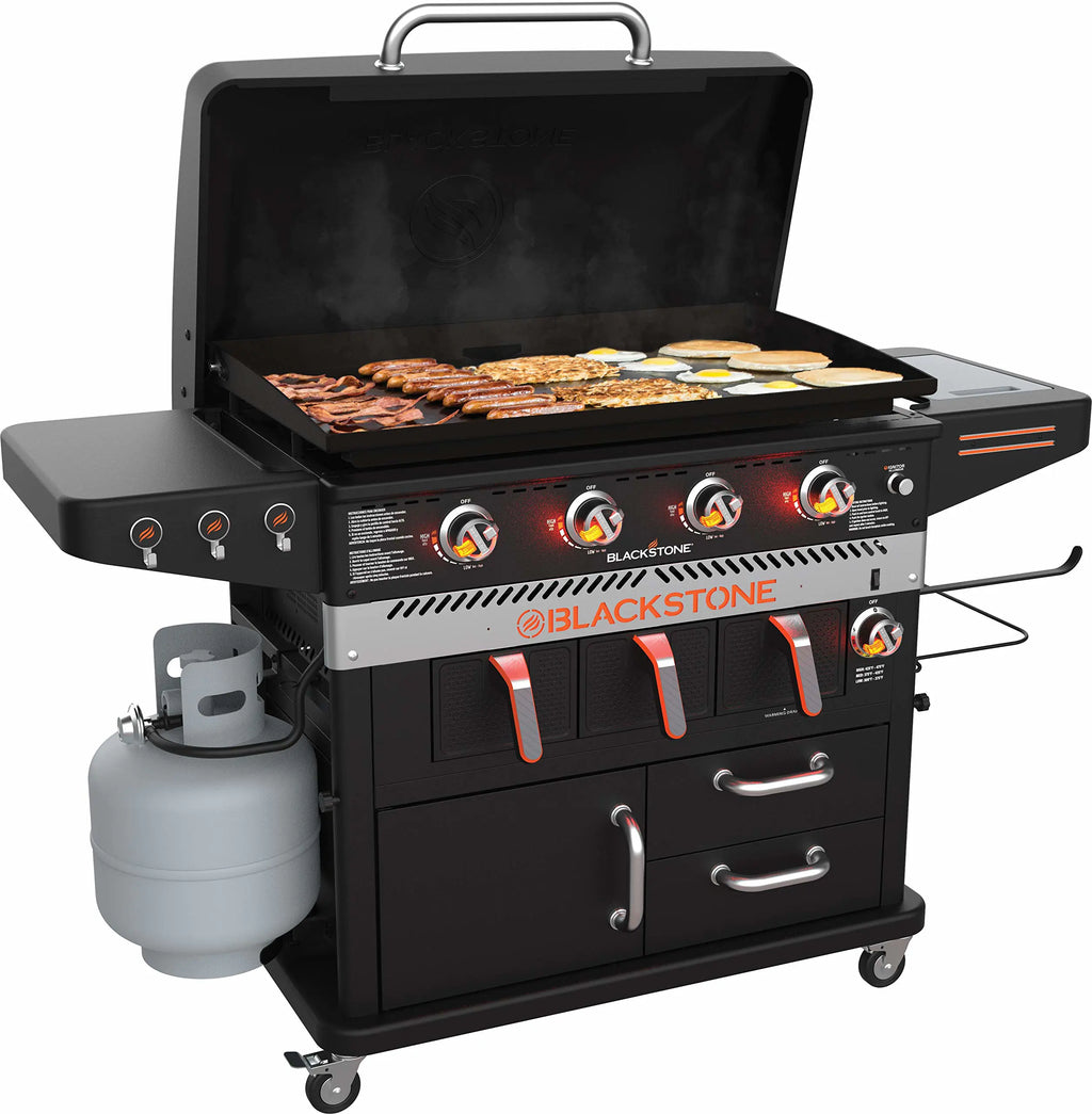Blackstone 4 Burner and Air Fryer Combo 36"