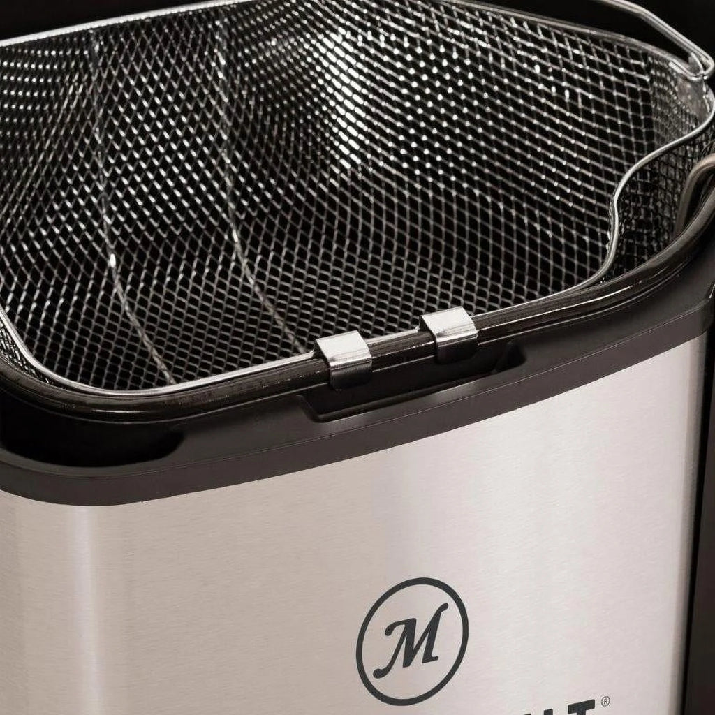 Masterbuilt 10 Liter XL Electric Fryer, Boiler, Steamer in Silver