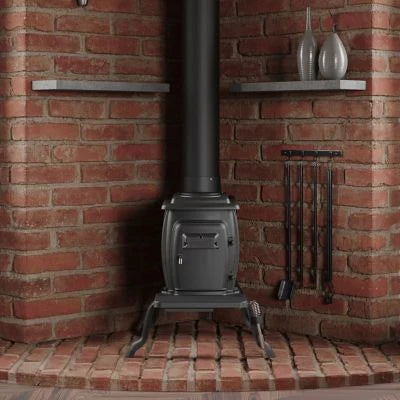 2025 900 square feet EPA-exempt cast iron stove