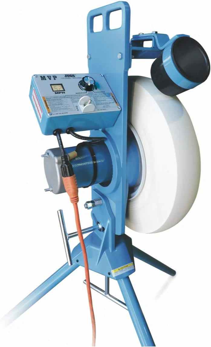 Jugs MVP Combo Pitching Machine ?C Adjustable Up to 60 MPH, for Baseball & Softball, Ideal for Pitching-Machine Leagues