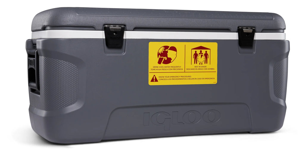 Igloo 120 qt. Workman Series Chest Cooler - Gray