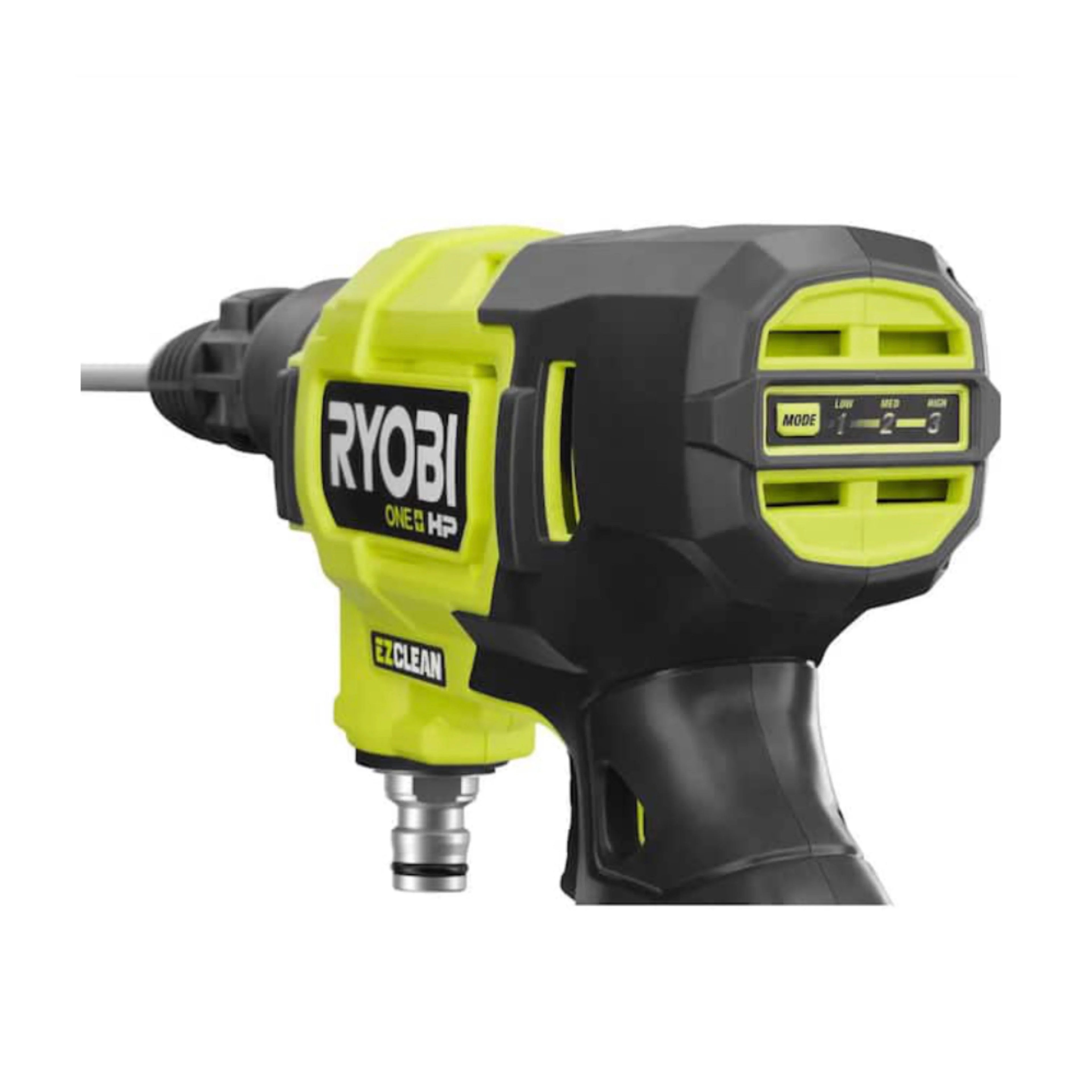 Ryobi ONE+ HP 600 PSI at 0.7 GPM 18V Cordless Electric Cold water Power Cleaner, 20 ft. Siphon Hose