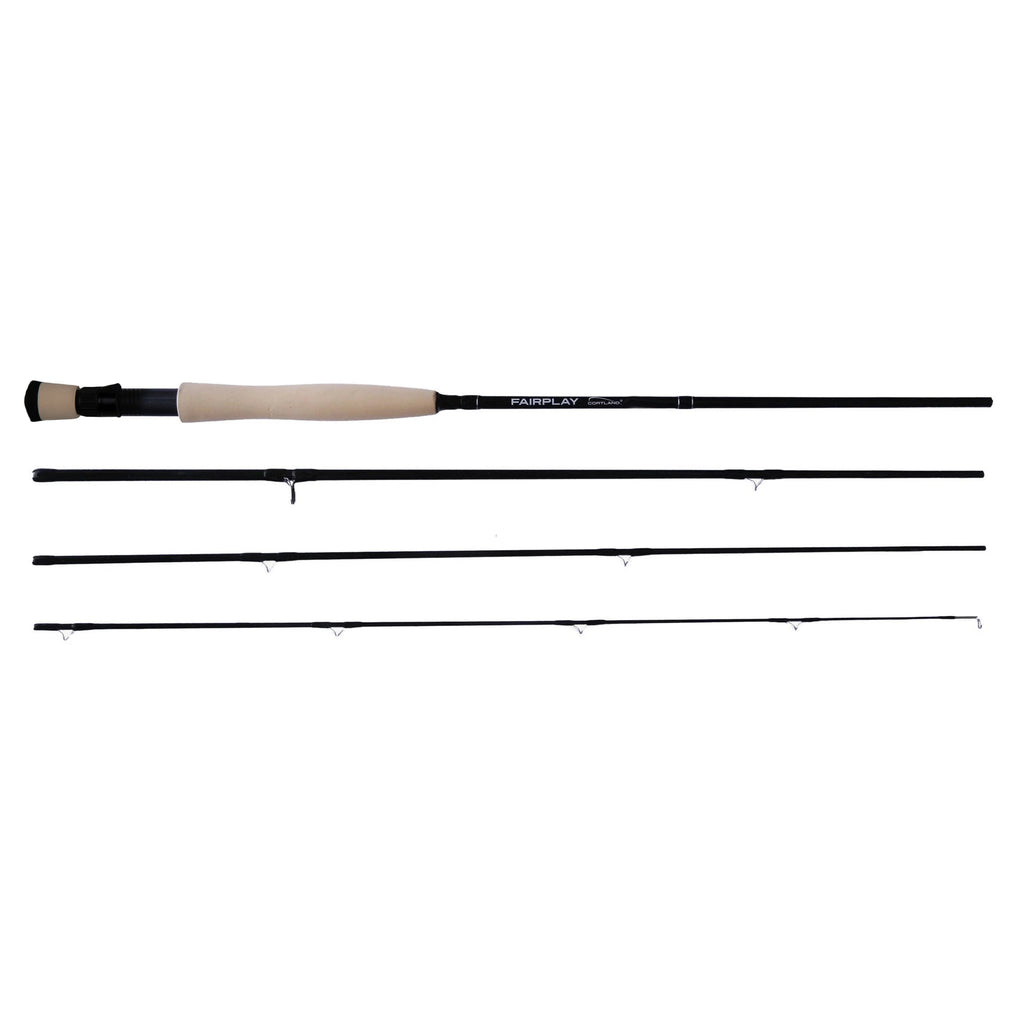 Cortland Fairplay 8' Fly Fishing Combo, 5/6 Weight, 4 Piece, 607637