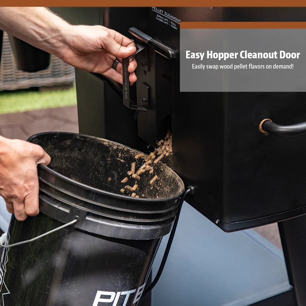 Pit Boss 1500 Connected Pellet Grill Savannah - Onyx Edition with Wi-Fi? - PB1500NXW