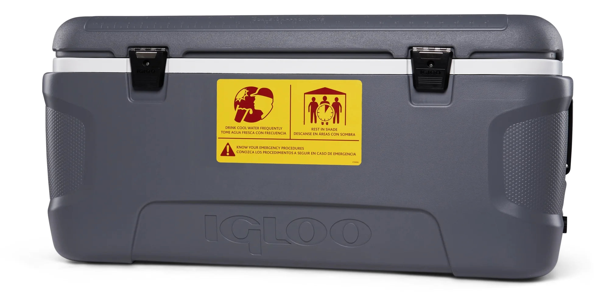 Igloo 120 qt. Workman Series Chest Cooler - Gray