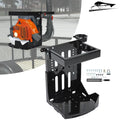 KOJEM Backpack Blower Rack Holder with Lock Fit for Backpack Leaf Blowers Fit for Open and Enclosed Landscape Trailer & Truck Adjustable