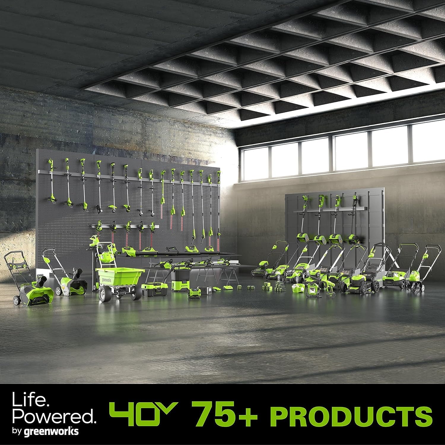 Greenworks 40V TruBrushless? Axial Blower (160 MPH / 700 CFM), 8.0Ah Battery and Charger Included