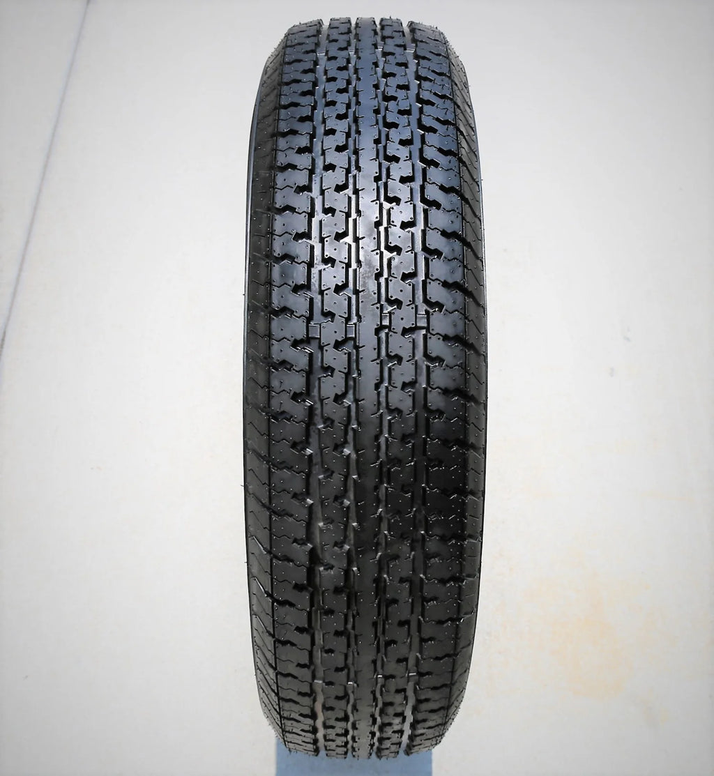 Pair of 2 Transeagle ST Radial II Steel Belted ST205/75R15 205/75R15 107/102L D 8 Ply Trailer Tires