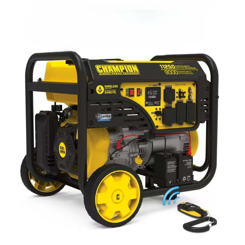 9000W Wireless Start Generator with CO Shield?