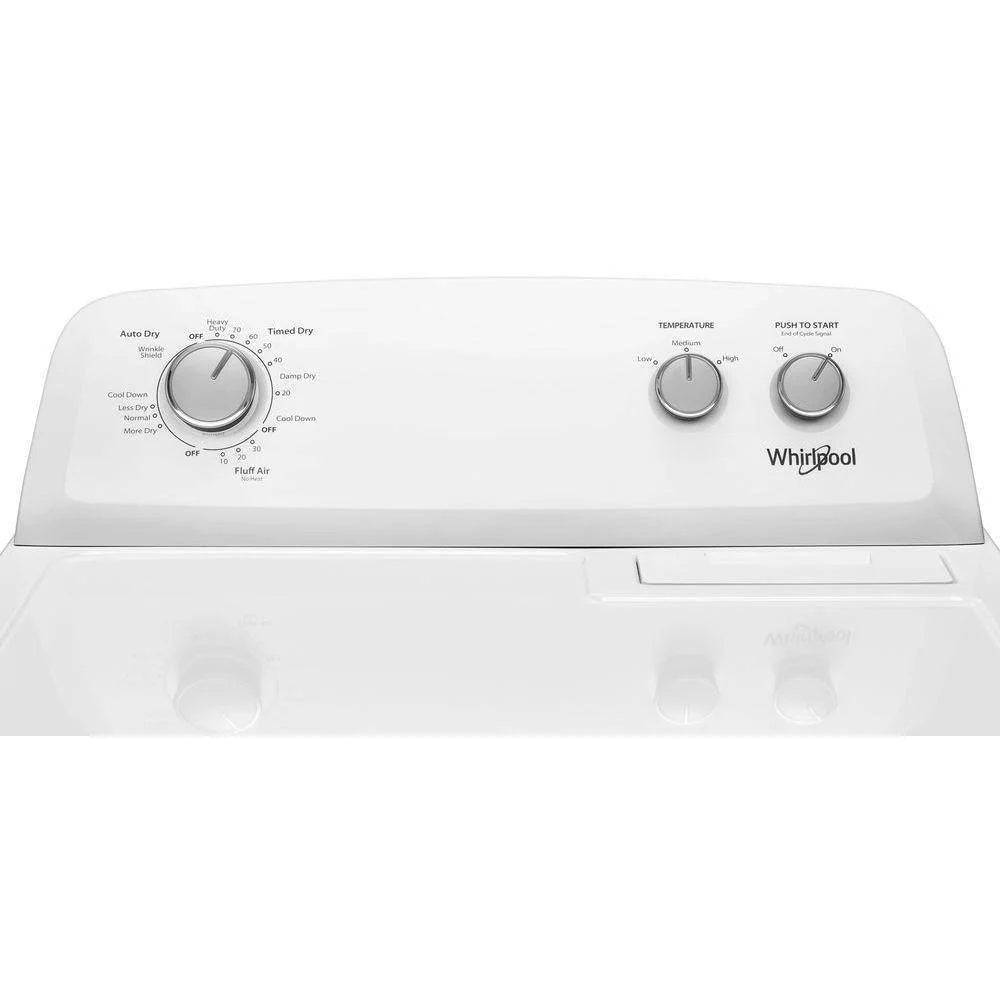 Whirlpool 7.0 cubic foot (approx. 198 liters) clothes dryer, AutoDry? system, Wrinkle Shield?, white