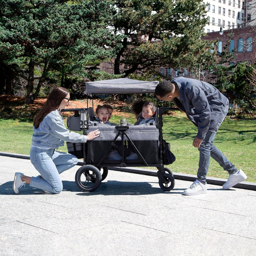 Jeep Wrangler Deluxe 4-seater stroller by Delta Children Premium Quad stroller