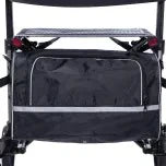 Heavy-duty rollator for seniors
