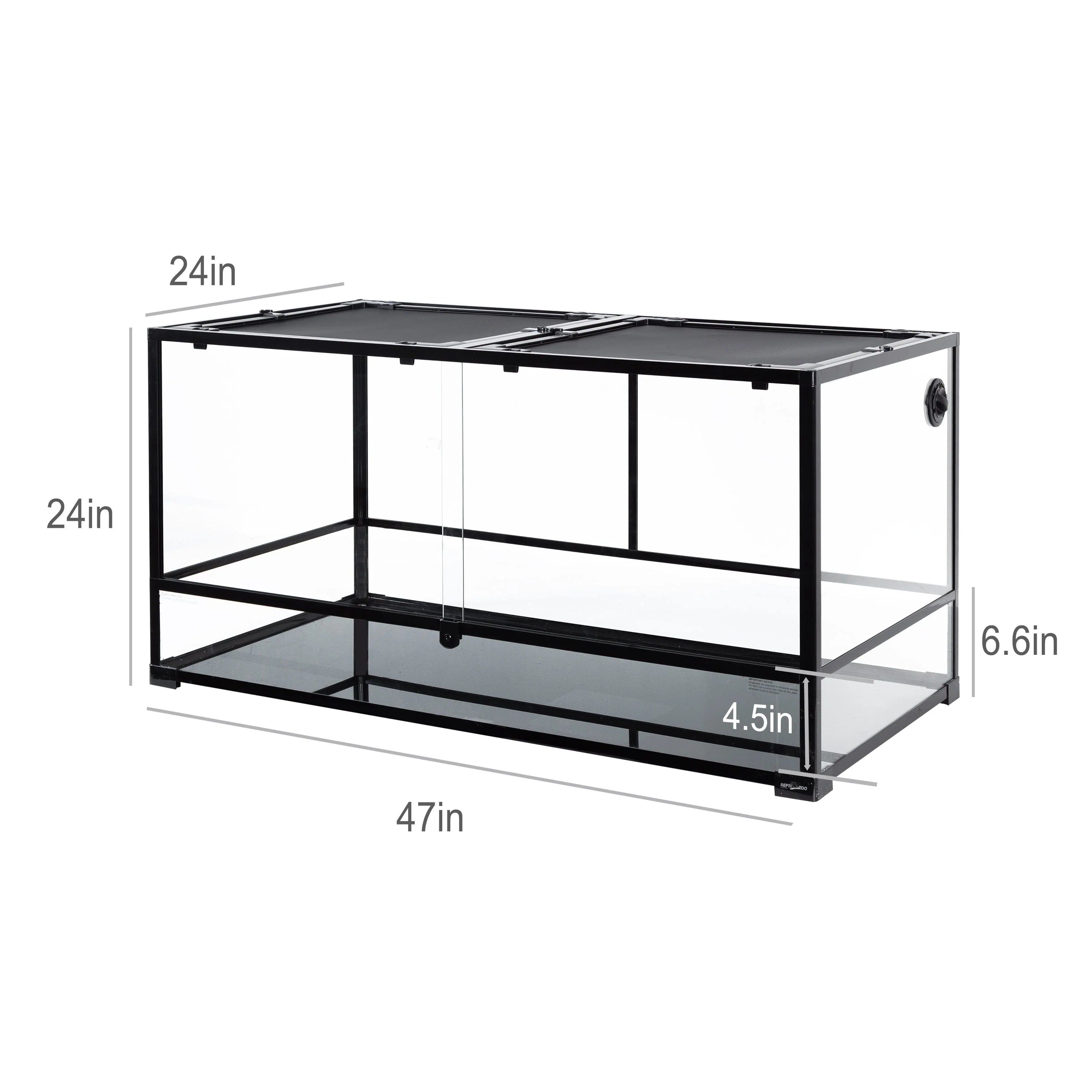 REPTIZOO 120-Gallon Extra Large Reptile Terrarium